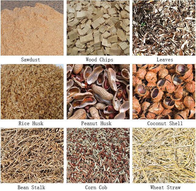 raw material for briquette making machine
